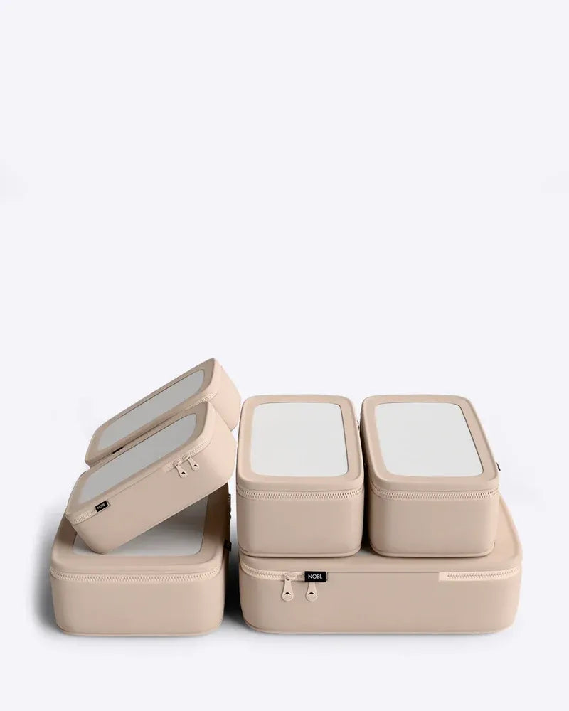 Organiseurs de voyage compressibles